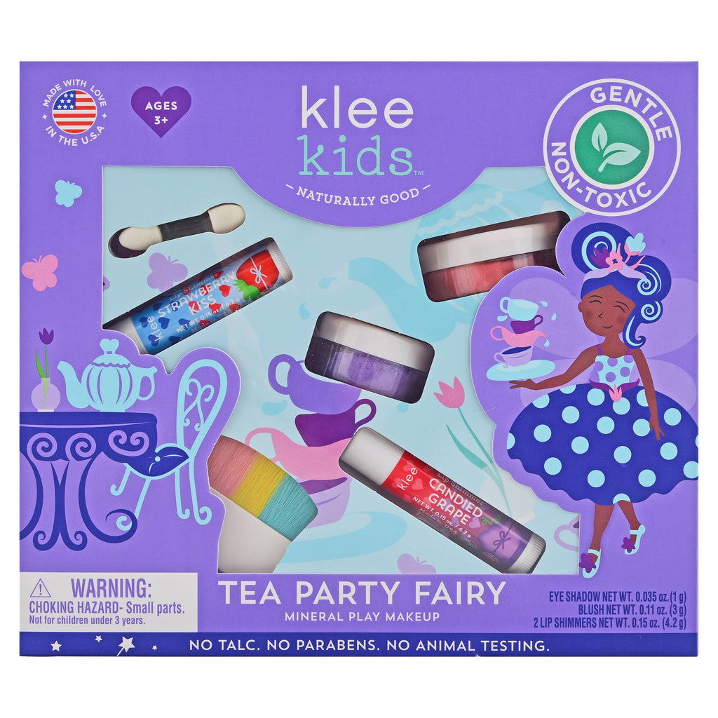 Pom Pom Fairy - Klee Kids Natural Mineral Play Makeup Kit by Klee Naturals