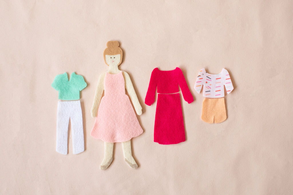 Felt Doll Starter Set (Various) by Lowercase Toys