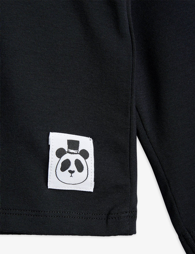Basic Long Sleeve Tee (Black) by Mini Rodini