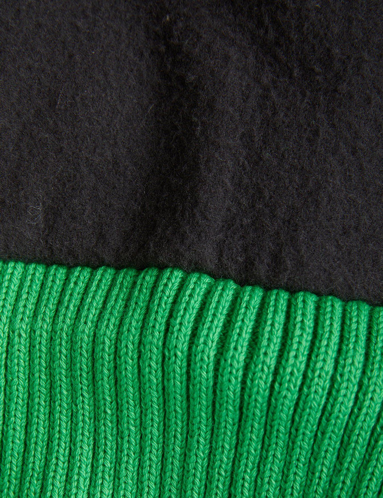 Pompom Knitted Hat (Green) by Mini Rodini