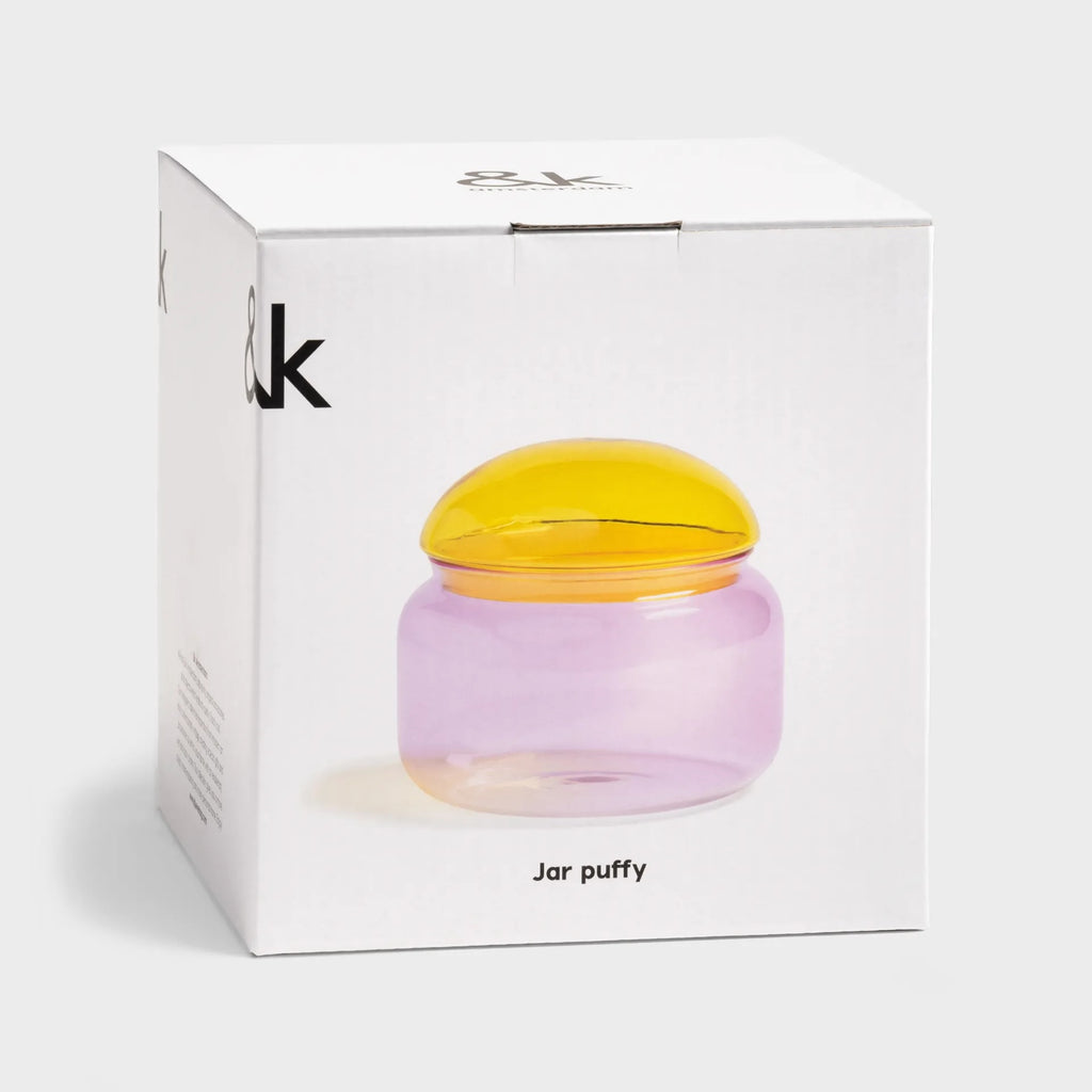 Puffy Jar (Pink) by &klevering