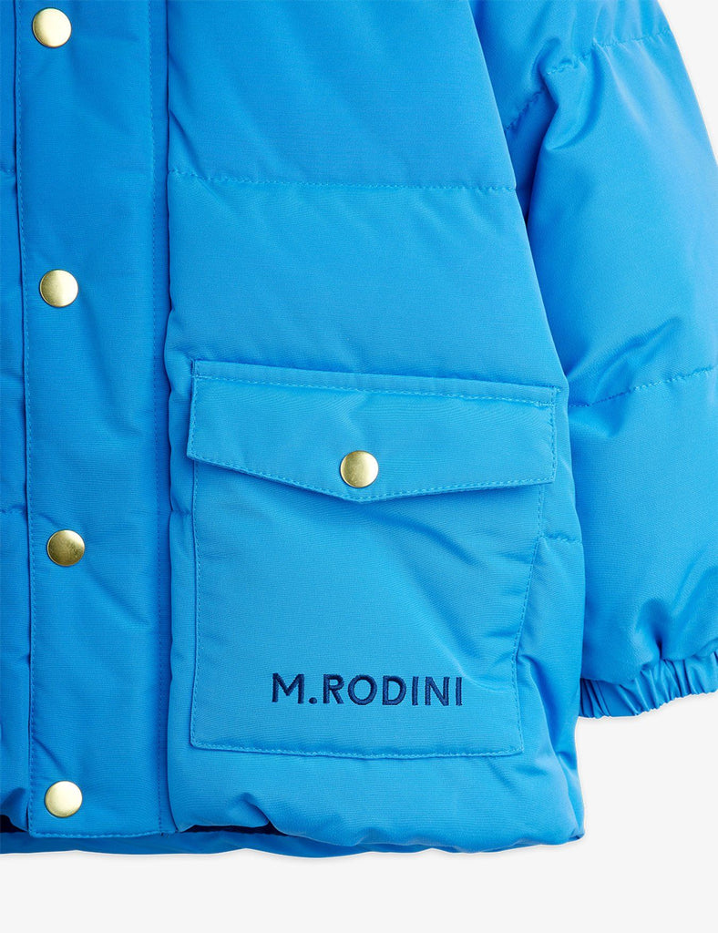 Solid Heavy Puffer (Blue) by Mini Rodini