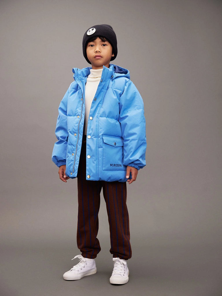 Solid Heavy Puffer (Blue) by Mini Rodini