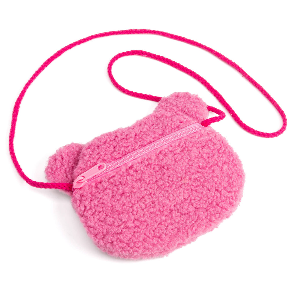Teddy Bear Purse (Pink) by Peppercorn Kids