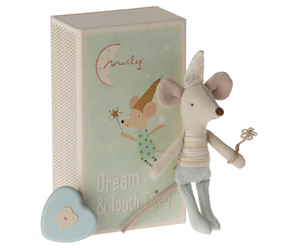 Tooth Fairy Little Brother Mouse by Maileg