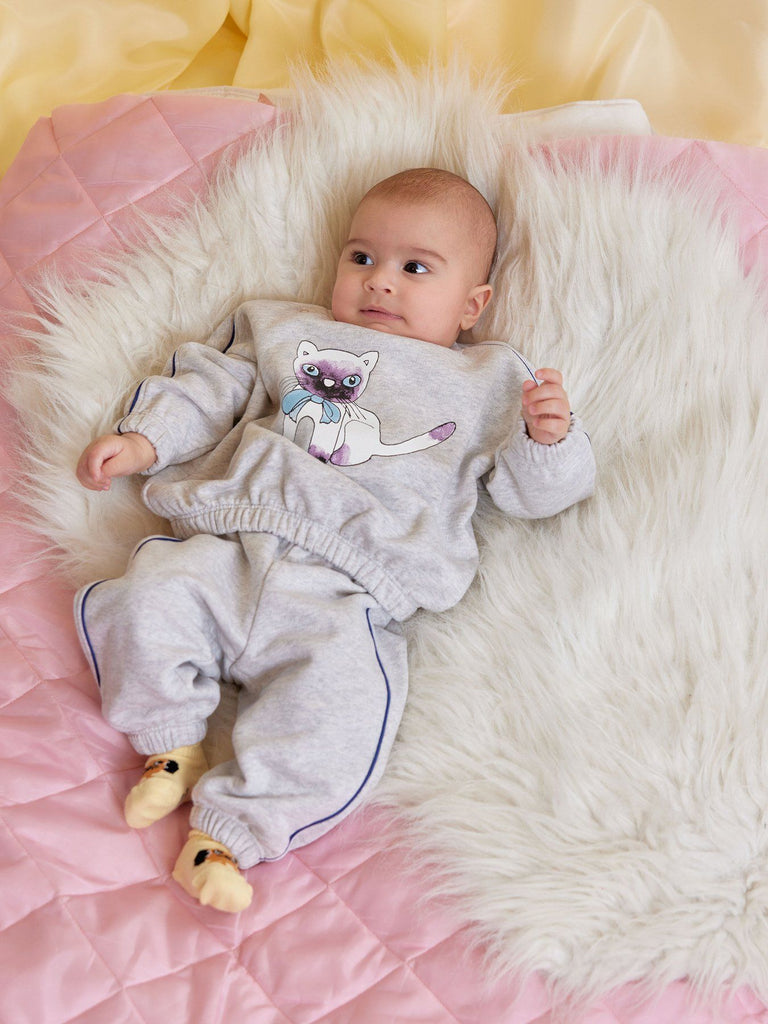 Siamese Sweatshirt by Mini Rodini