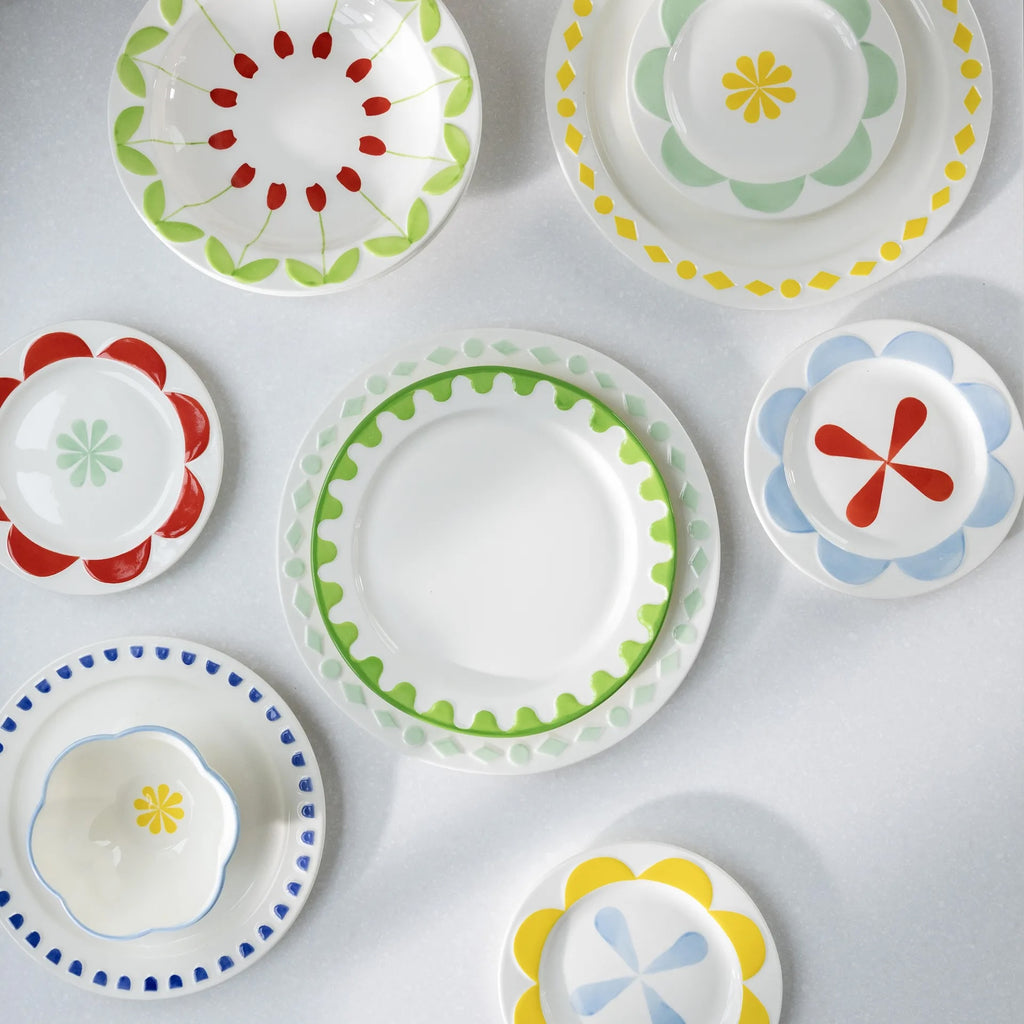 Small Folk Plates (Set of 4) by &klevering