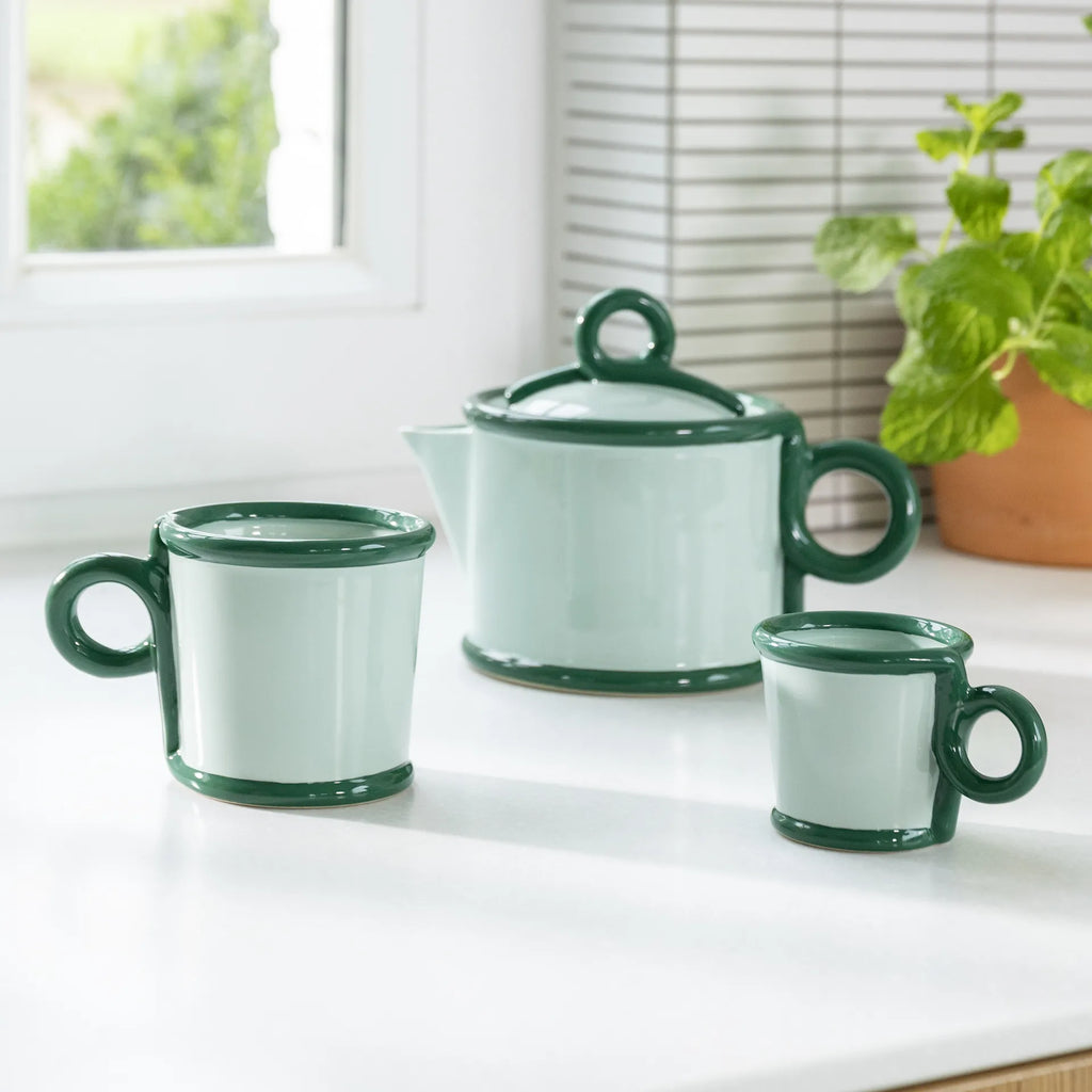 Green Loop Mug Set of 2 (Various) by &klevering