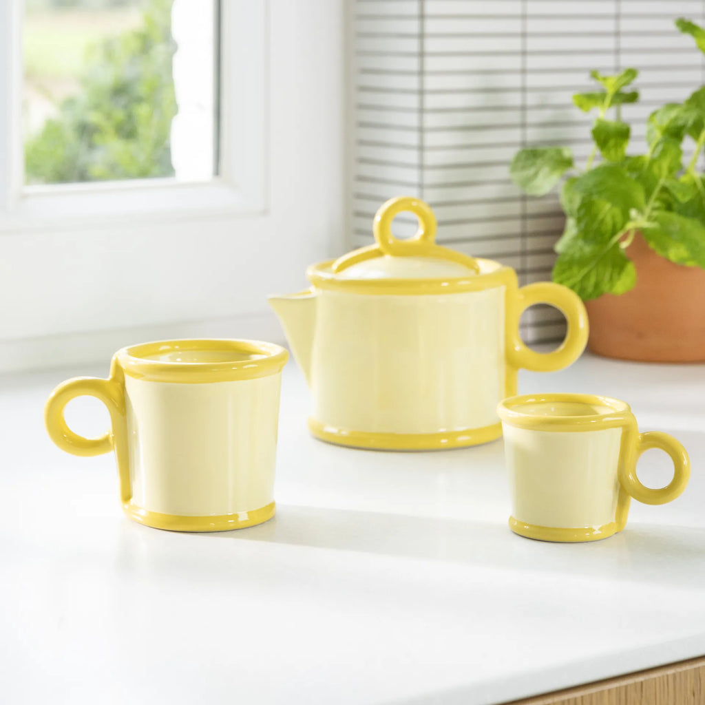Yellow Loop Mug Set of 2 (Various) by &klevering