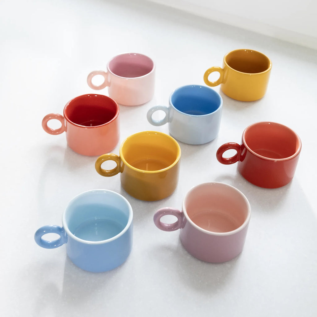 Pink Chiquito Mugs (Set of 2) by &klevering