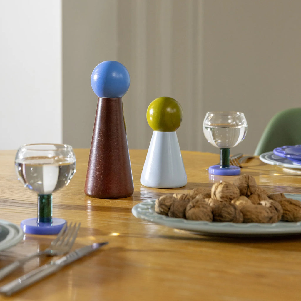 Small Halma Salt & Pepper (Blue) by &klevering