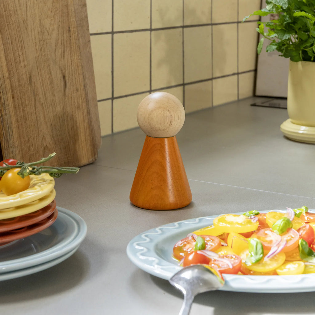 Small Halma Salt & Pepper (Orange) by &klevering