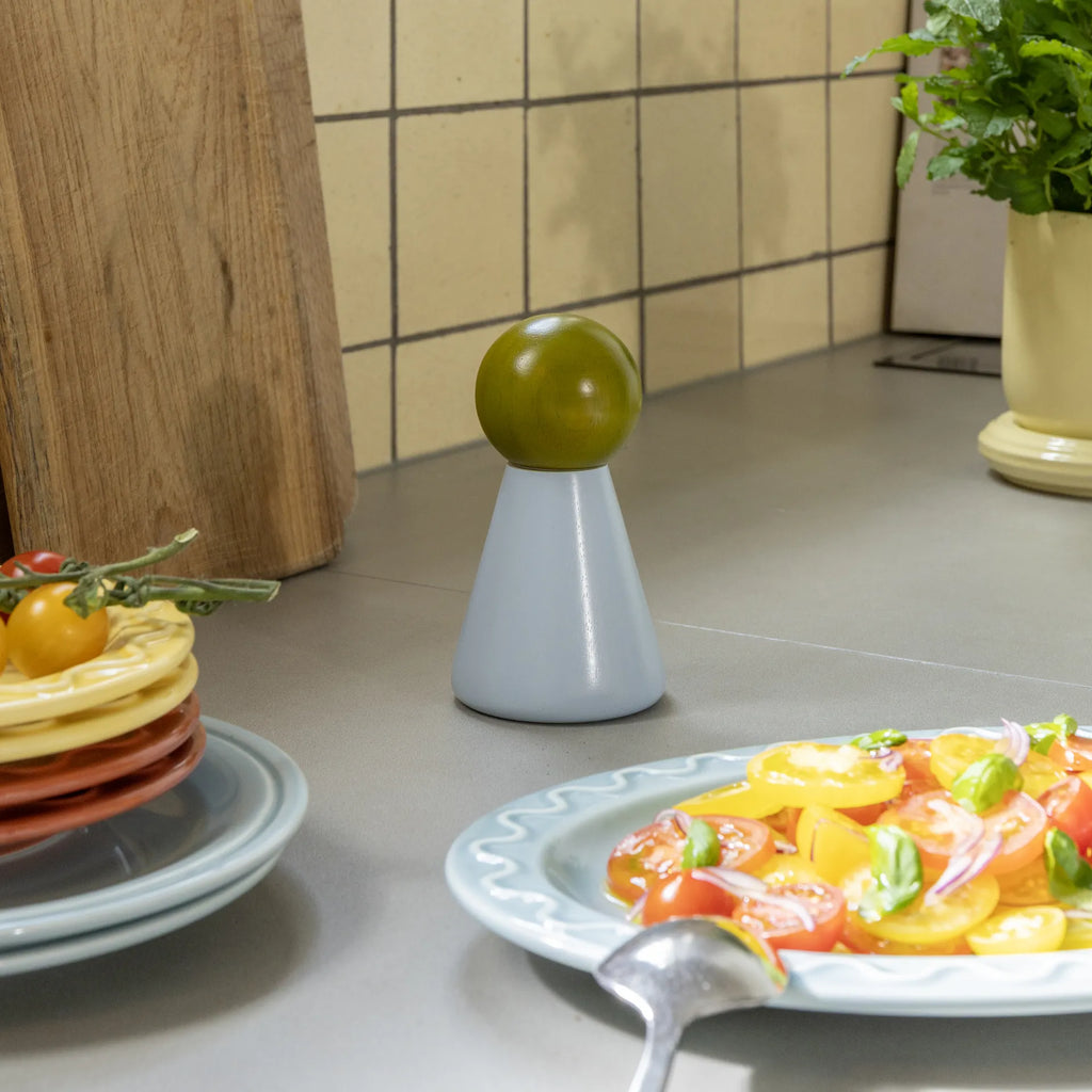 Small Halma Salt & Pepper (Blue) by &klevering