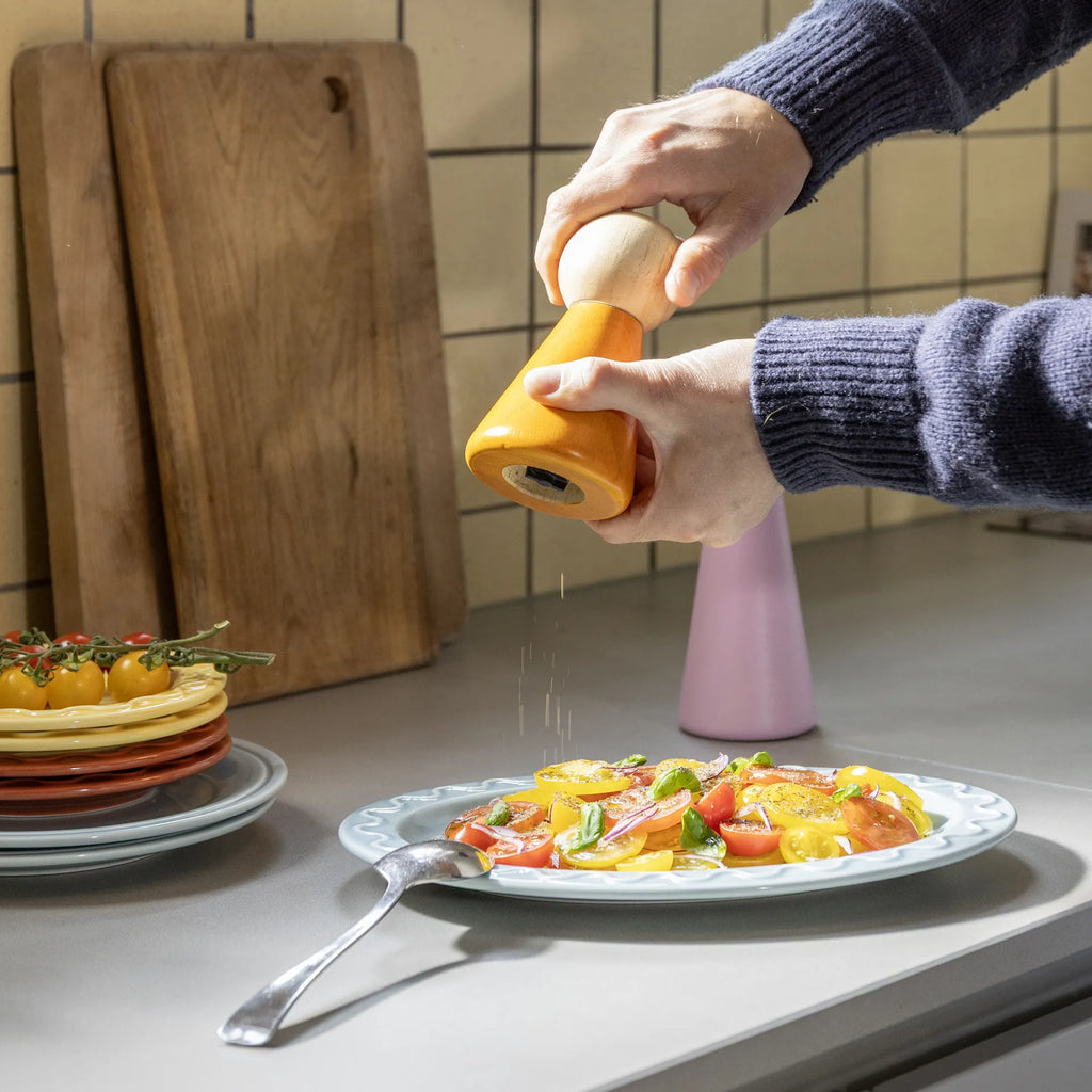 Small Halma Salt & Pepper (Orange) by &klevering