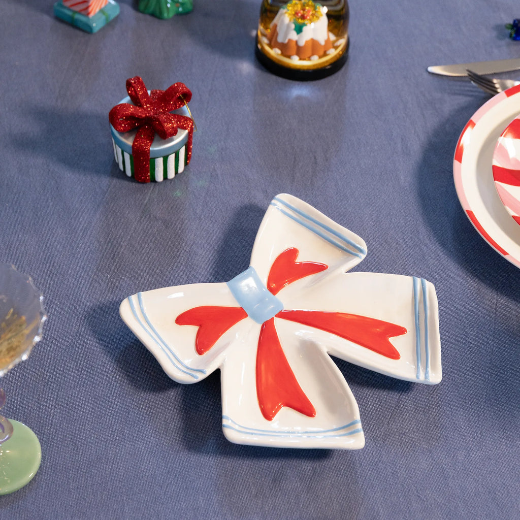 Ribbon Plate (Off White) by &klevering