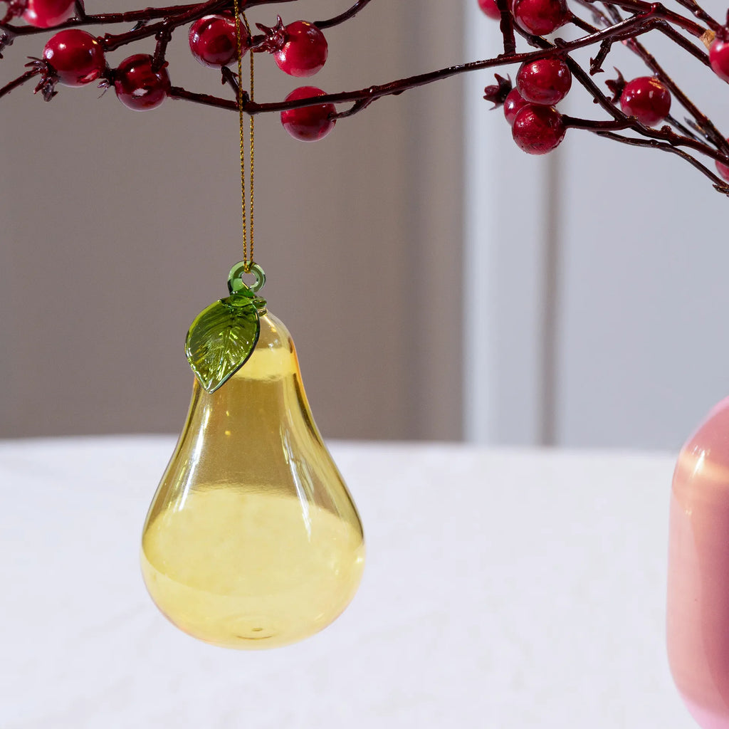 Fruit Ornament (Pear) by &klevering