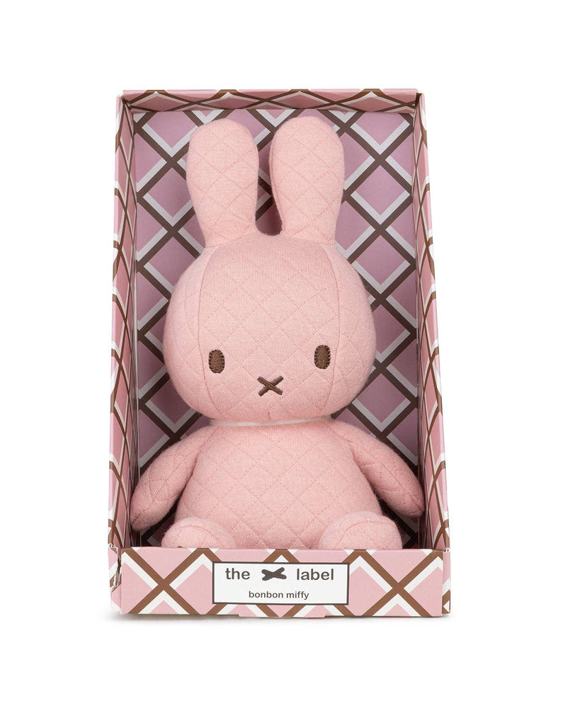 Plush MIFFY COZY Sitting Soft Pink in Giftbox 9" by Miffy