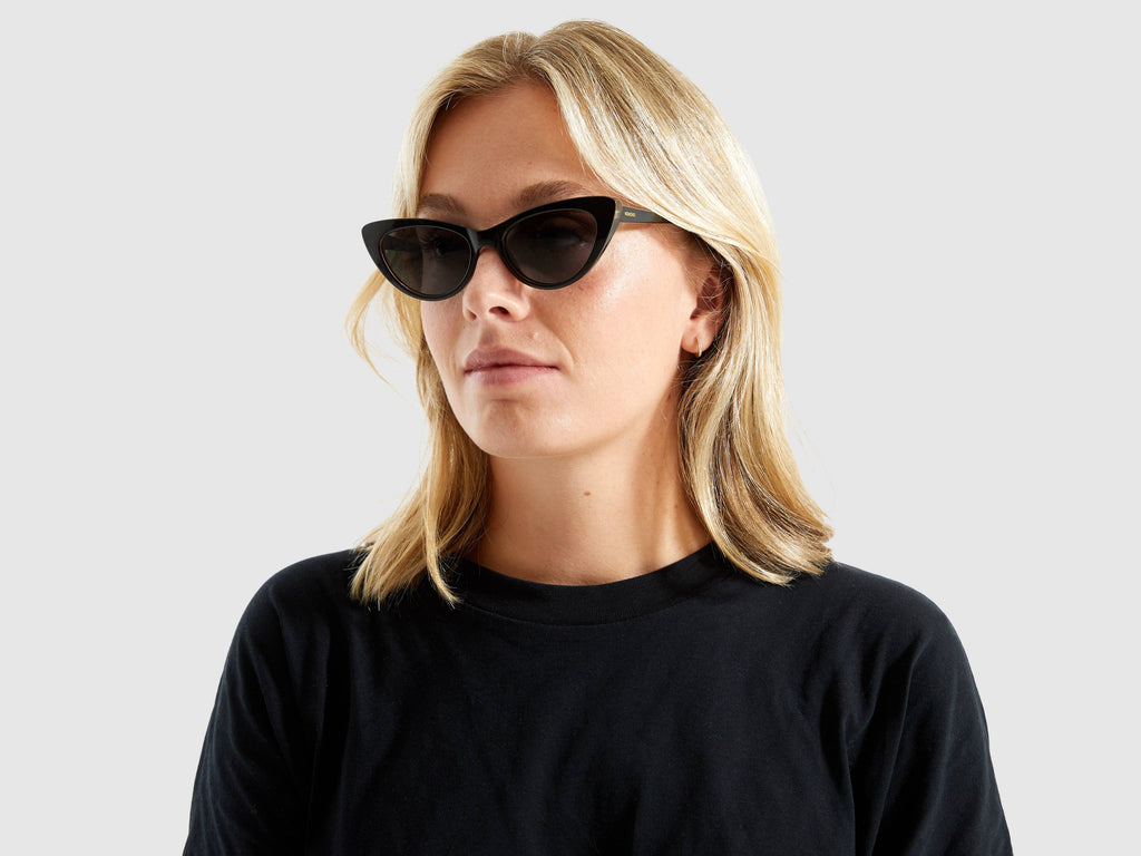 Rosie Black Tortoise Sunglasses by Komono