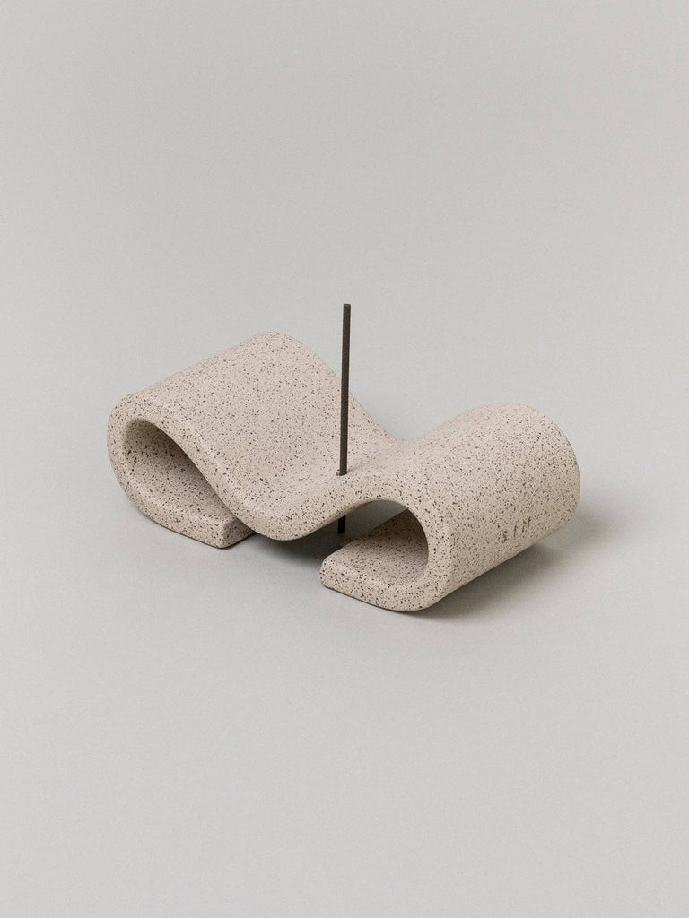 Ming Incense Holder (Sand) by Virginia Sin