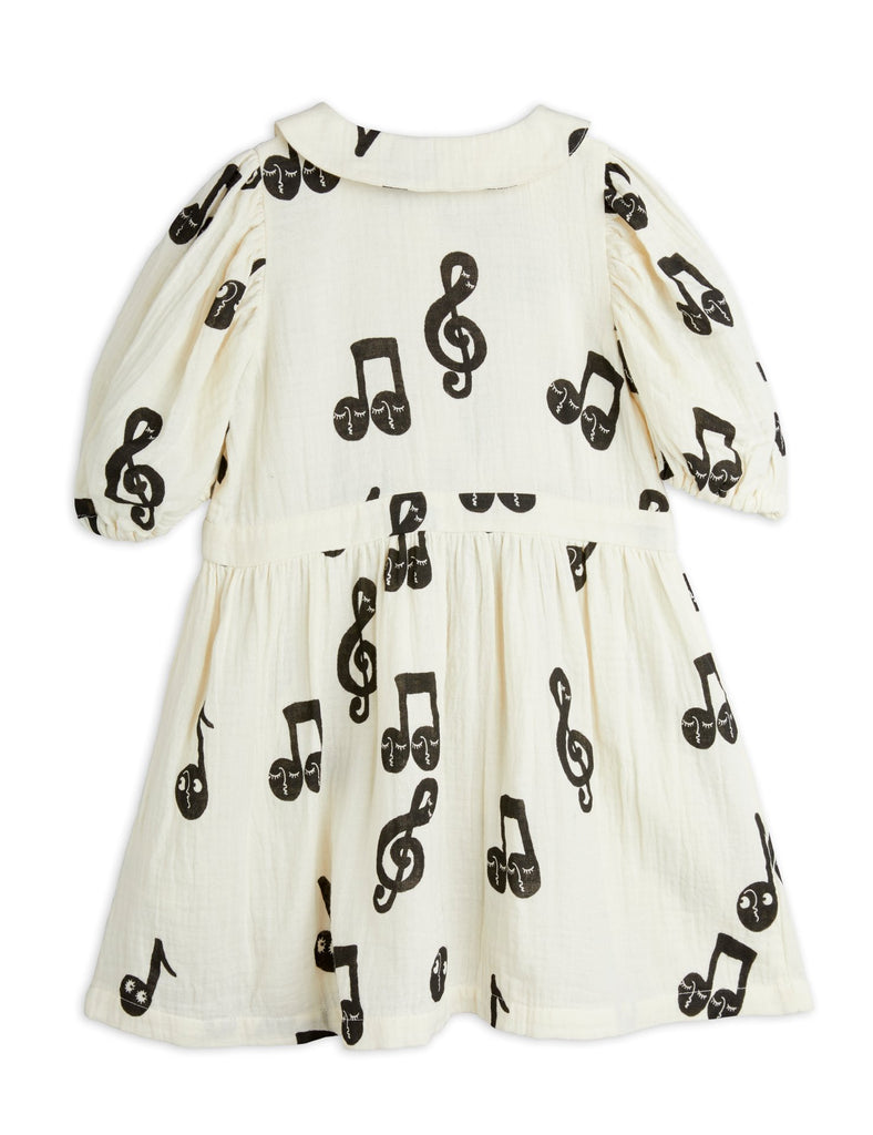 Note Muslin Dress by Mini Rodini