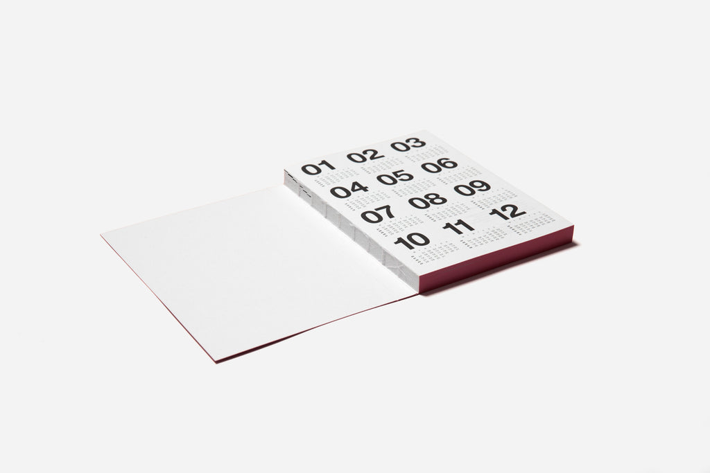 2026 Basic Planner (Burgundy) by Marjolein Delhaas
