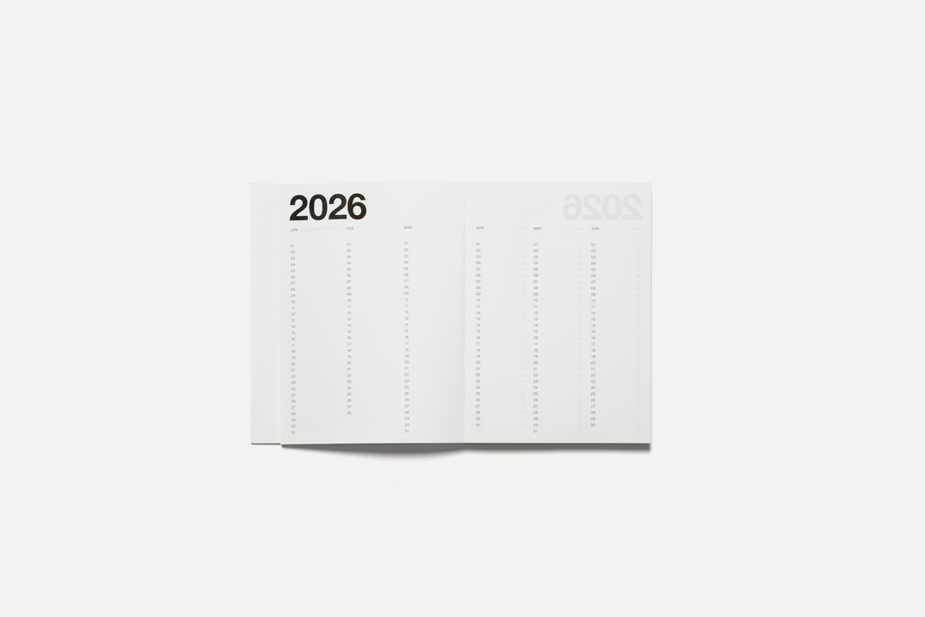 2026 Basic Planner (Burgundy) by Marjolein Delhaas
