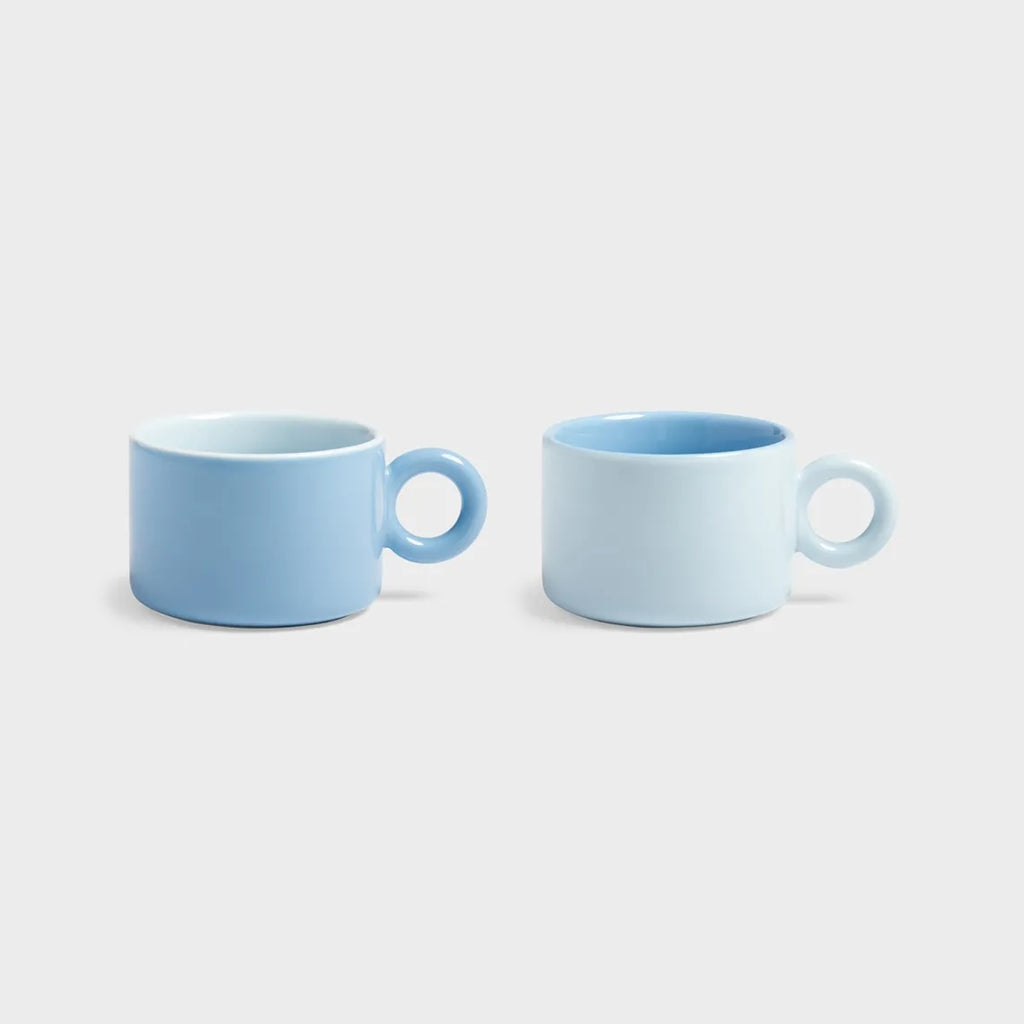 Blue Chiquito Mugs (Set of 2) by &klevering