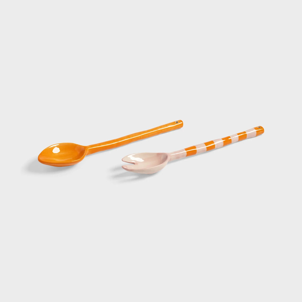 Boavista Salad Server (Stripe) by &klevering