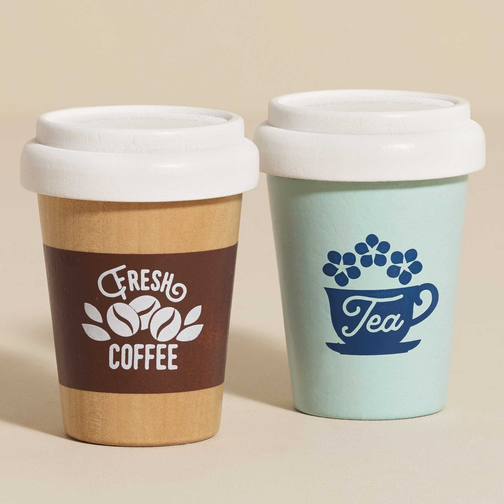 Tea & Coffee Re-Useable Eco Cups by Le Toy Van, Inc.