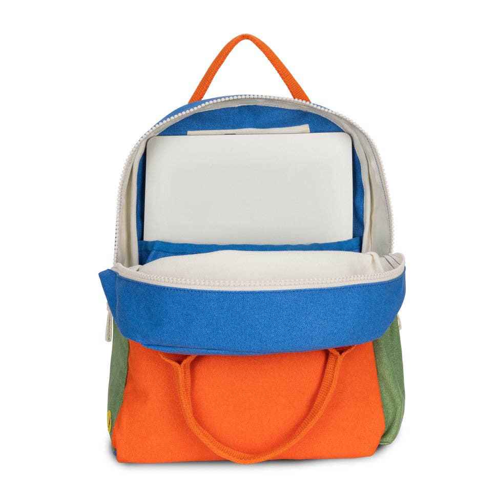 Junior Backpack (Cobalt Orange) by Fluf