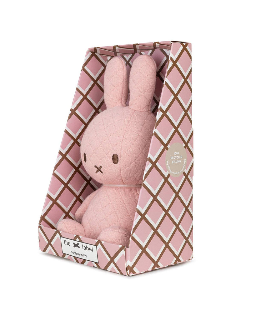 Plush MIFFY COZY Sitting Soft Pink in Giftbox 9" by Miffy