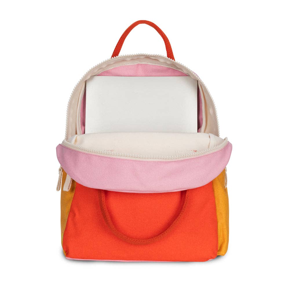 Junior Backpack (Pink Poppy) by Fluf