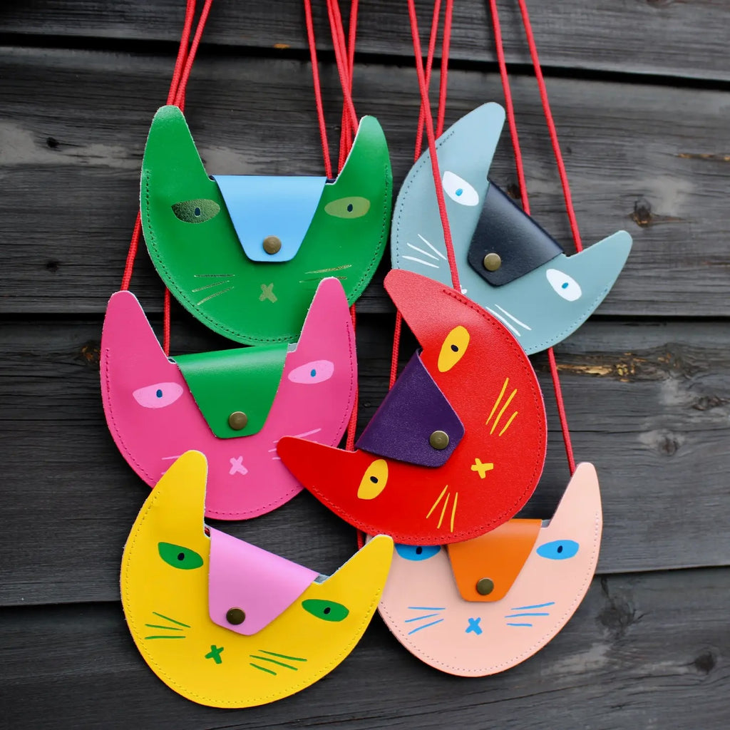 Cat Mini Purse (Various) by Ark Colour Design