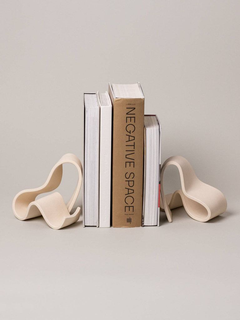 Fettu Bookend Set (Bone) by Virginia Sin