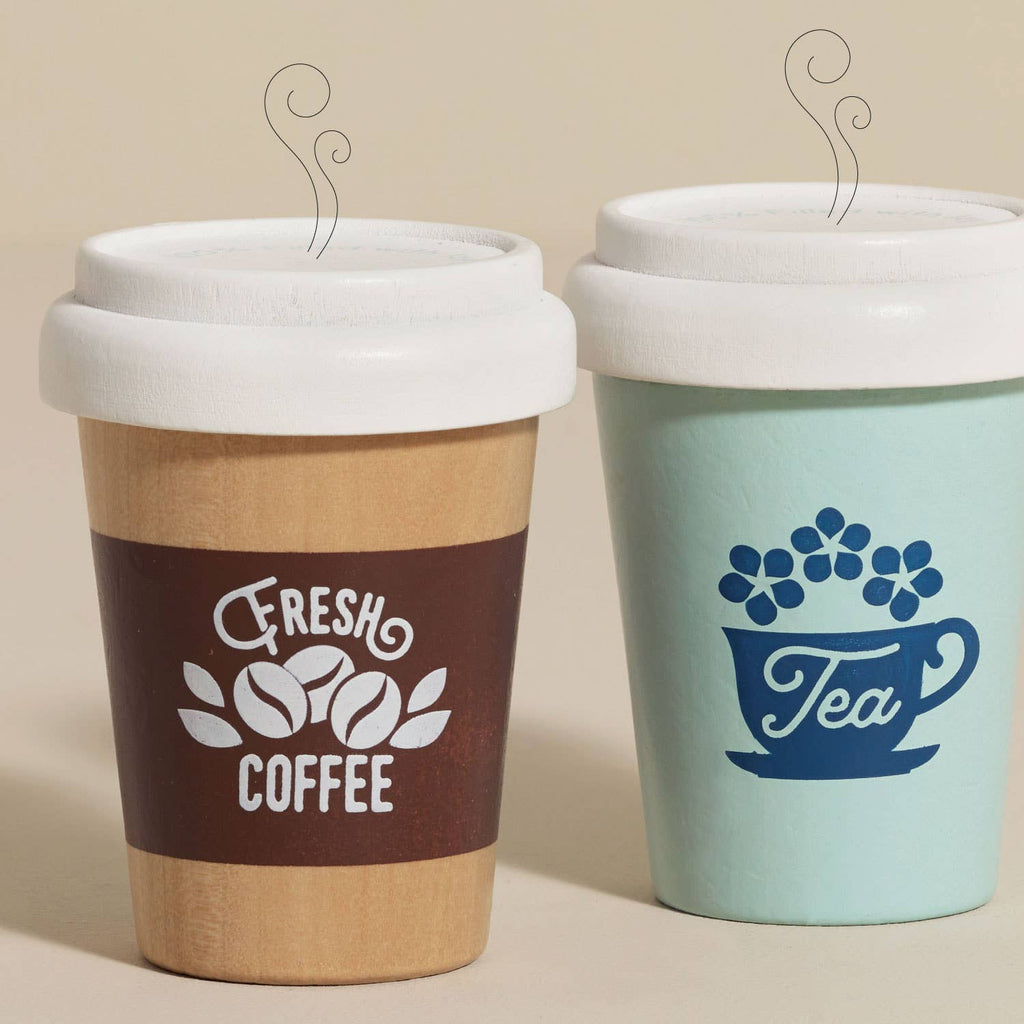 Tea & Coffee Re-Useable Eco Cups by Le Toy Van, Inc.