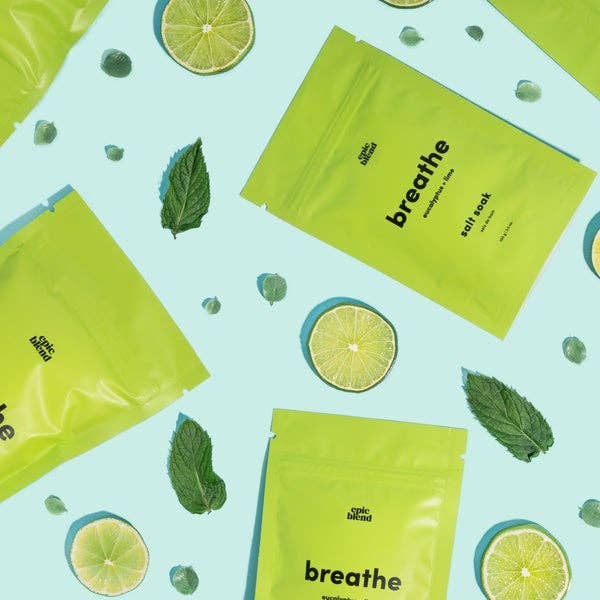 Bath Salt Soak (Breathe) by Epic Blend