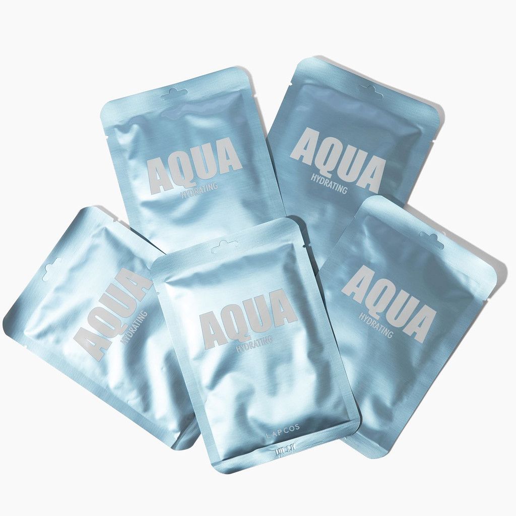 Sheet Face Mask (Aqua) by LAPCOS