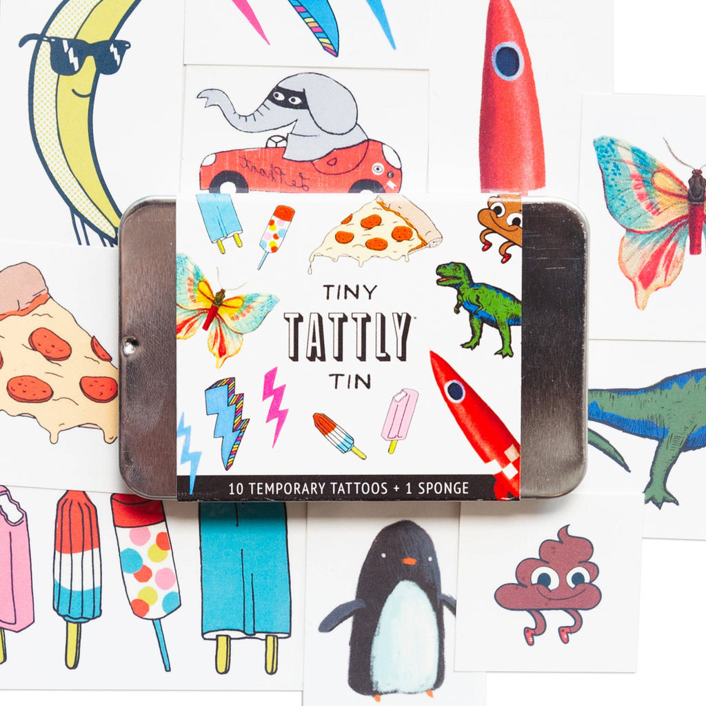 Tiny Funner Tattoo Tin by Tattly
