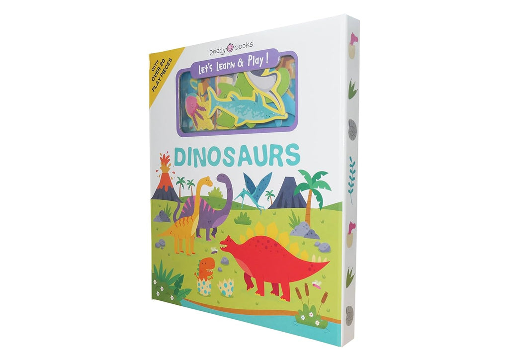 Let's Learn & Play!: Dinosaurs Board Book by Tinies Books