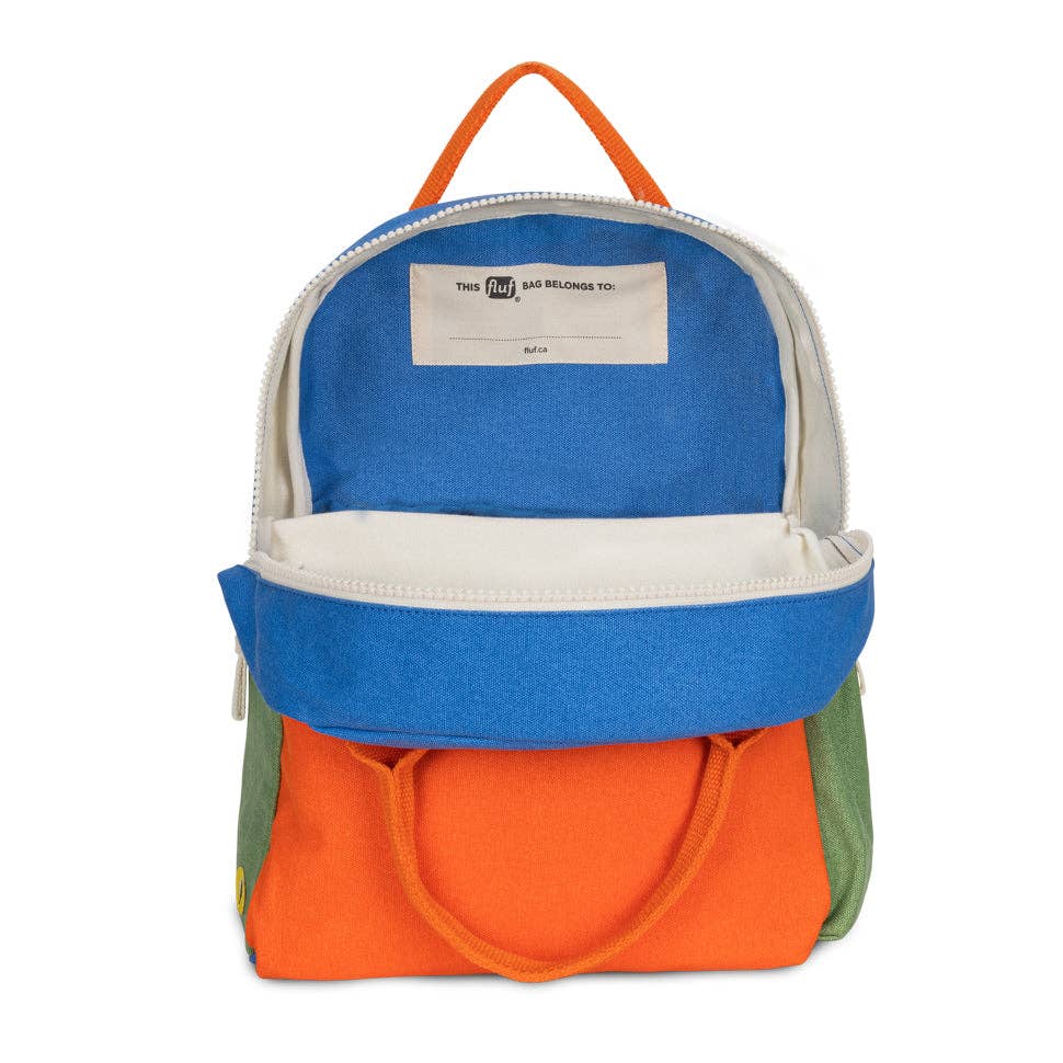 Junior Backpack (Cobalt Orange) by Fluf