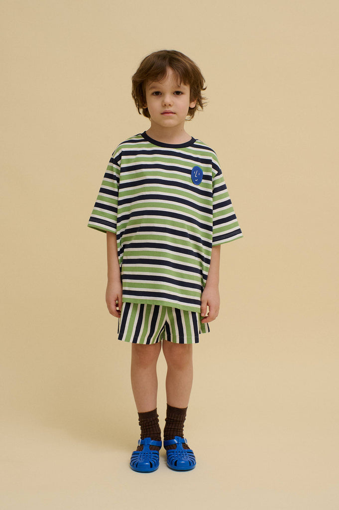 STRIPED POTATO TEE by OXOX CLUB