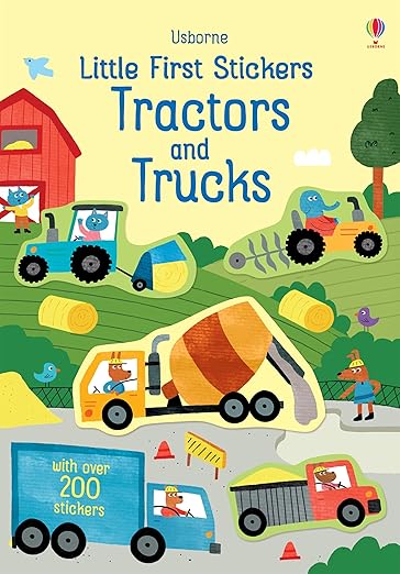 Little First Stickers: Tractors and Trucks by Tinies Books