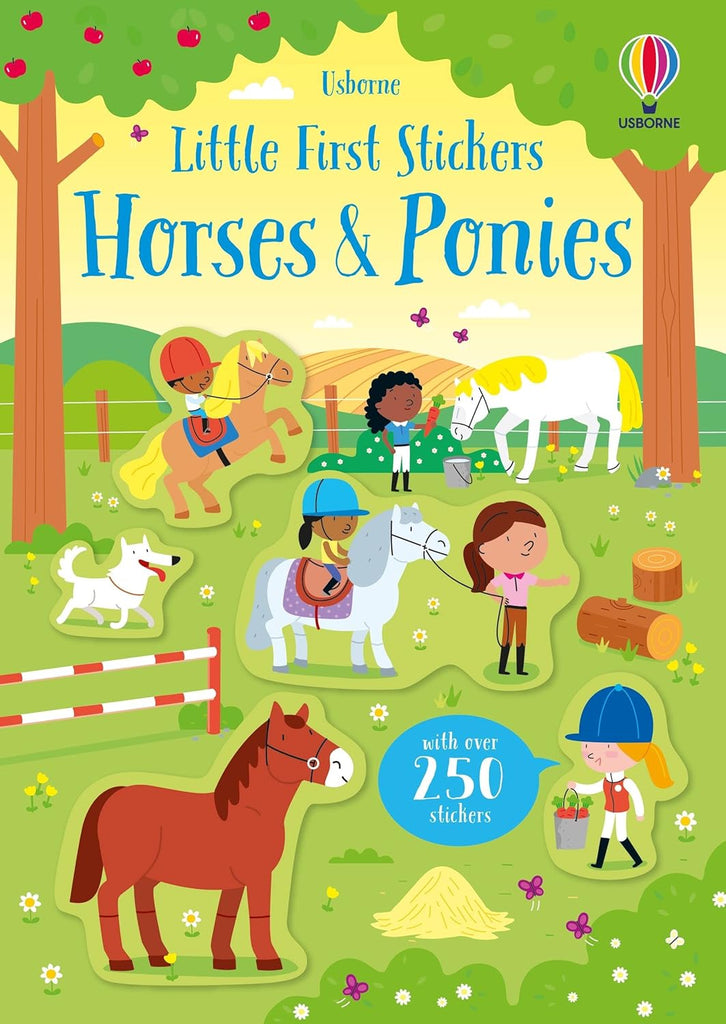 Little First Stickers: Horses & Ponies by Tinies Books