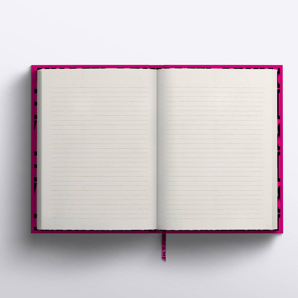 A5 Lined Notebook (Me & You) by 1973