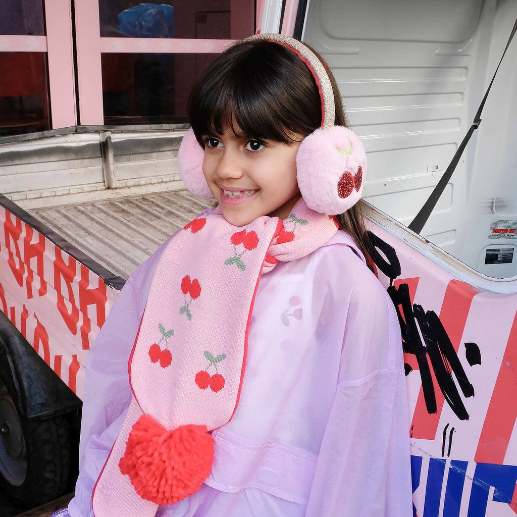 Cheerful Cherry Earmuffs by Rockahula Kids US