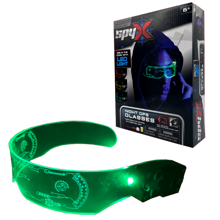 SpyX Night Ops Glasses - Hi-Tech Spy Toy Gadget for Spy Kids by MukikiM Toys & Games