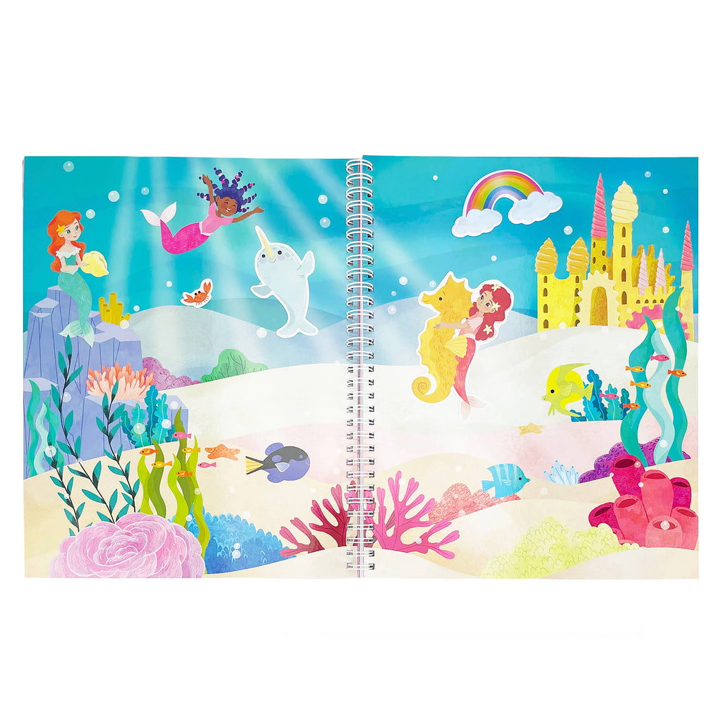 Girl Time! Sticker & Coloring Activity Book by Tinies Books
