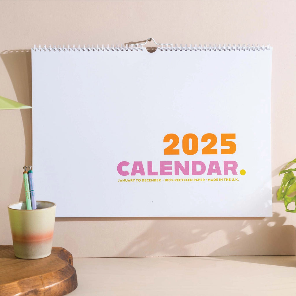 2025 Large Calendar (Color Pop) by Good Tuesday