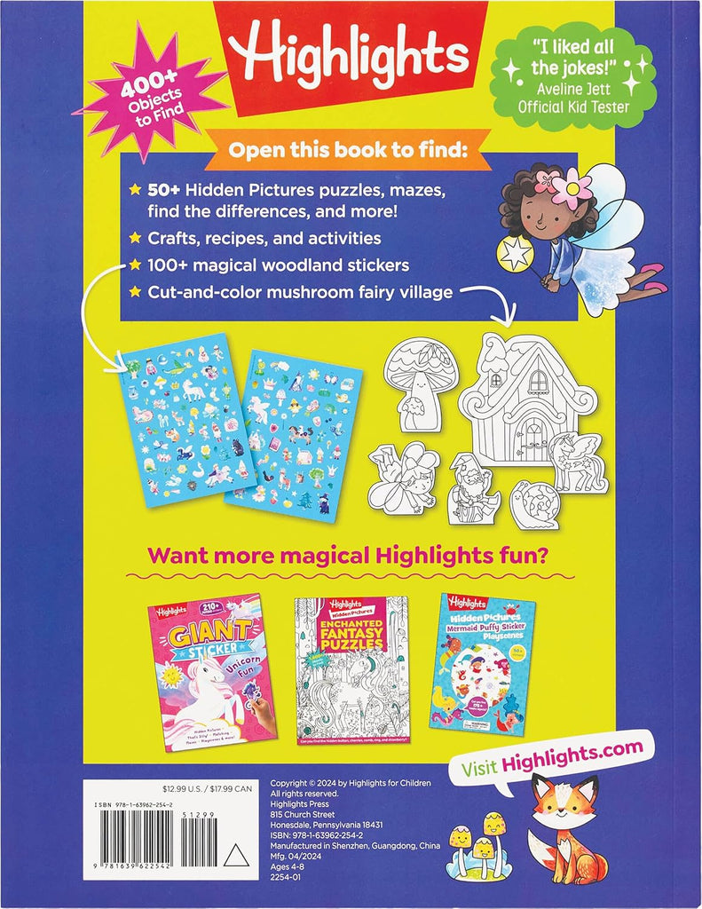 Magical Woodland Hidden Pictures Deluxe by Tinies Books