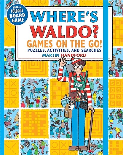 Where's Waldo? Games on the Go! by Tinies Books